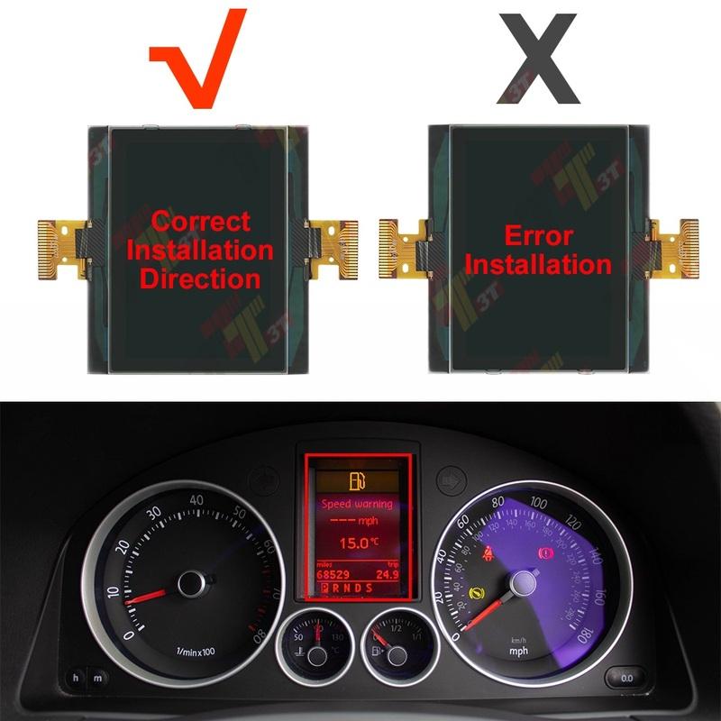 ЖК-дисплей приборной панели для VW Passat Jetta Golf V GTi Touran, Приборная панель Skoda Octavia