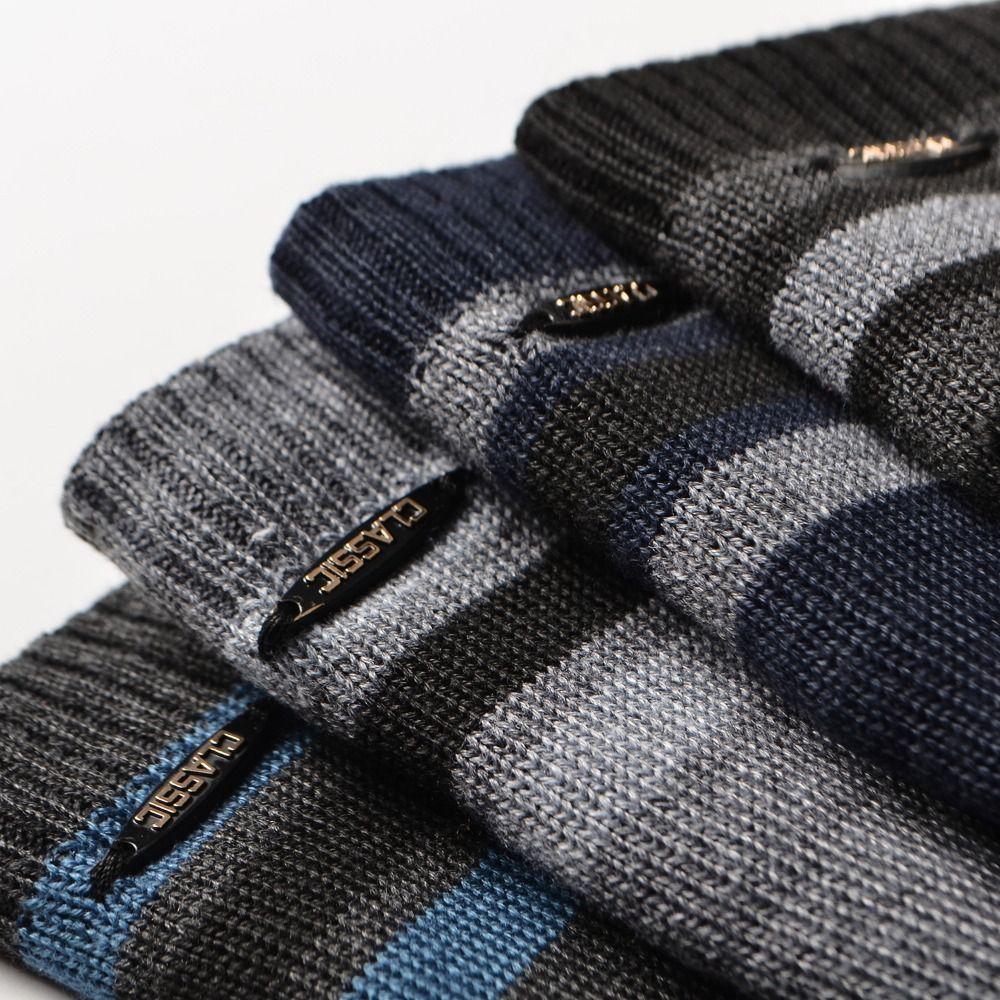 Ветрозащитные вязаные шапки-бини Зимняя теплая Зимние для походов Велосипедные шапки-бини Новые шапки-бини