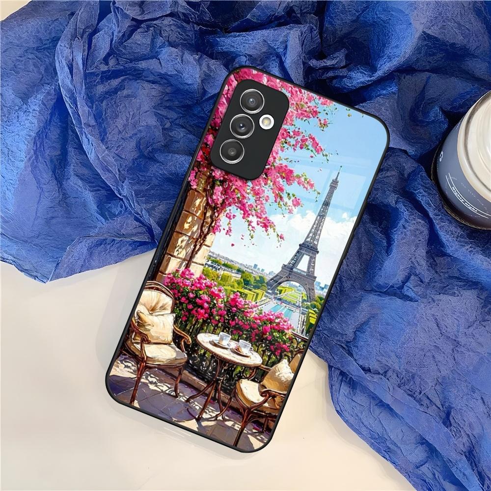 Франция Париж Эйфелева башня Чехол для телефона для Samsung S25 S24 S30 S21 S23 S20 S22 Fe S10 E S9 Note 20 Pro Ultra Plus стеклянный Чехол