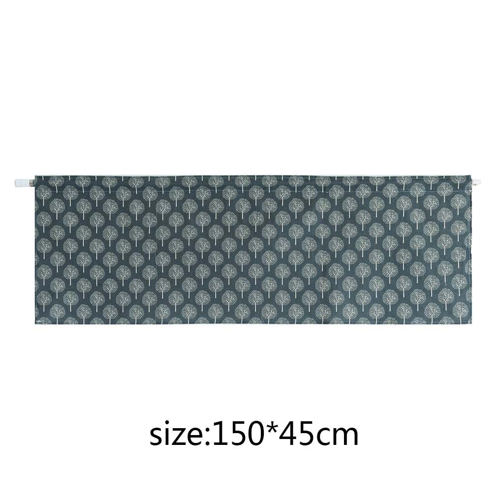 Короткие напечатанные шторы, оконные карнизы, кухонные шкафы, декоративные балдахины, полупанели