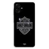 Case For Samsung Galaxy A07 Harley Davidson Logo Motor Sycles Grey Front Black Maniacase