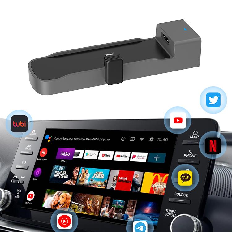 Carlink Проводной Carplay Беспроводной USB HDMI Адаптер 1080P Видеовыход Fire TV Stick Совместимый Трансляционный Донгл Зеркалирование Экрана AI Box
