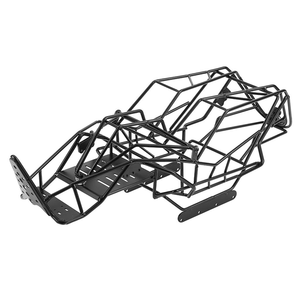 Black Metal Roll Cage Chassis Frame for Axial Wraith 90018 110 Scale RC Car