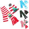 Adult Christmas Decoration Hats For Men Women And Children Holiday Decoration Hat Scarf Set