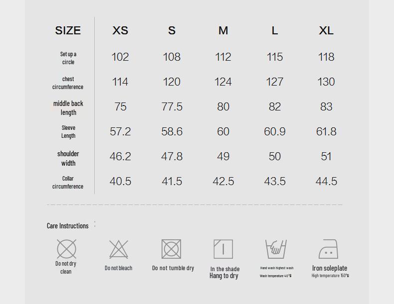 Croquis Men's 2024 Autumn Loose Fit Shirt Collar Long Sleeve Jacket