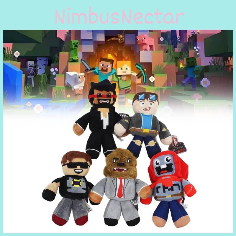 Плюшевая игрушка Minecraft Tube Heroes Мультяшная игровая кукла Для детской спальни и подарок на день рождения