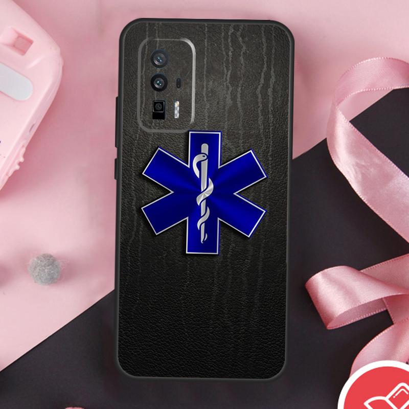 EMT EMS Medical Rescue Case For Xiaomi 13T 11T 12T Pro 12 Lite 13 14 Ultra POCO F6 F5 M6 X3 X5 X6 Pro F3 M5s Cover