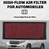Durable-33-2865 Car High Flow Air Filter Modified Flatbed Air Filter For VW Golf Jetta Passat  A3 Q3 TT Skoda Seat
