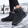Women Boots Snow Keep Warm Shoes Woman Waterproof Platform Boots Zipper Boots Ladies Flat Fashion Botas Mujer Winter Boot Female