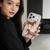 Модный корейский чехол Красная Лошадь для iPhone 17 Pro Max Air 2026 к Новому году 16 Pro