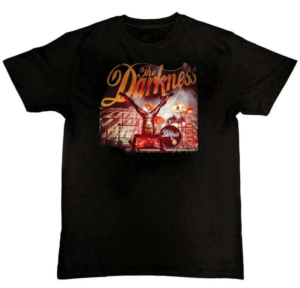 The Darkness Band Concert Graphic Print Unisex Mens 100% Cotton T-shirt Mens Tees Top