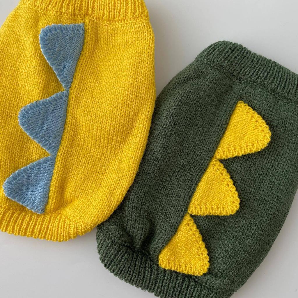 Осенне-зимняя одежда для щенков, утолщенный теплый свитер, одежда для питомцев, для маленьких собак, кошек, тедди