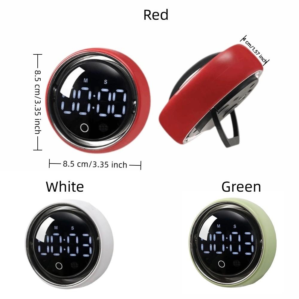 Voice Controlled Magnetic Kitchen Timer LED Display Manual Countdown Timer  Study