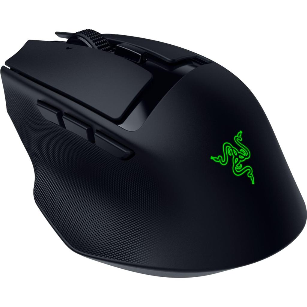 Razer Basilisk Mobile Portable Ergonomic Wireless Gaming Wired Battery HyperScroll Tilt Focus Pro 18K Optical 3rd Generation Optical Mouse 7 RGB