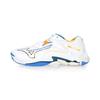 Wave Lightning Z8 White Moroccan Blue Unisex Sneakers Carrot-Curl V1GA240056