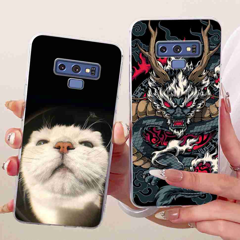 For Samsung Note 9 SM-N960F Case Unique Art Painted Cover Soft Slim Phone Case For Samsung Galaxy Note9 Silicone Bumper
