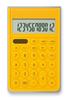 Asuka Calculator with C1241Y Cover, Yellow,