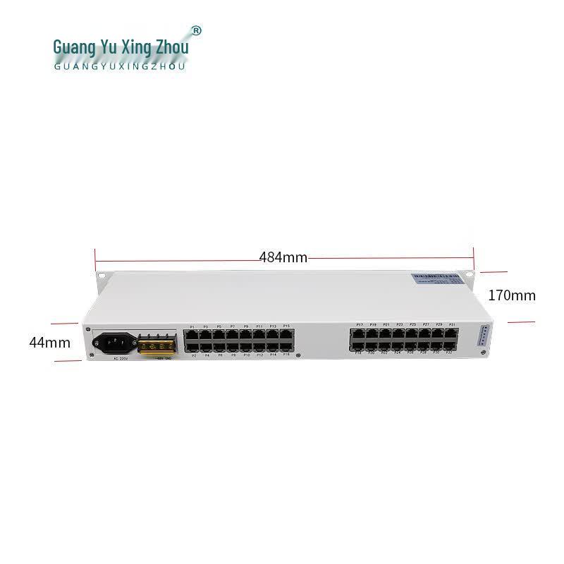 Оптический мультиплексор для телефонии и сети GY-16P4E