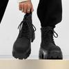 2025 весна и лето новые ботинки Мартина на толстой подошве с увеличением высоты мужские модные ботинки-локомотивы рабочие ботинки короткие ботинки в британском стиле 7112-J