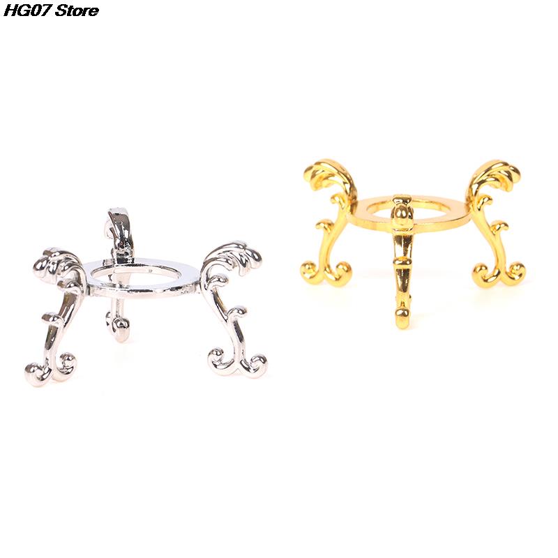 1pcs European Style Metal Display Gemstone Egg Support Base Crystal Ball Stand Office Ornament