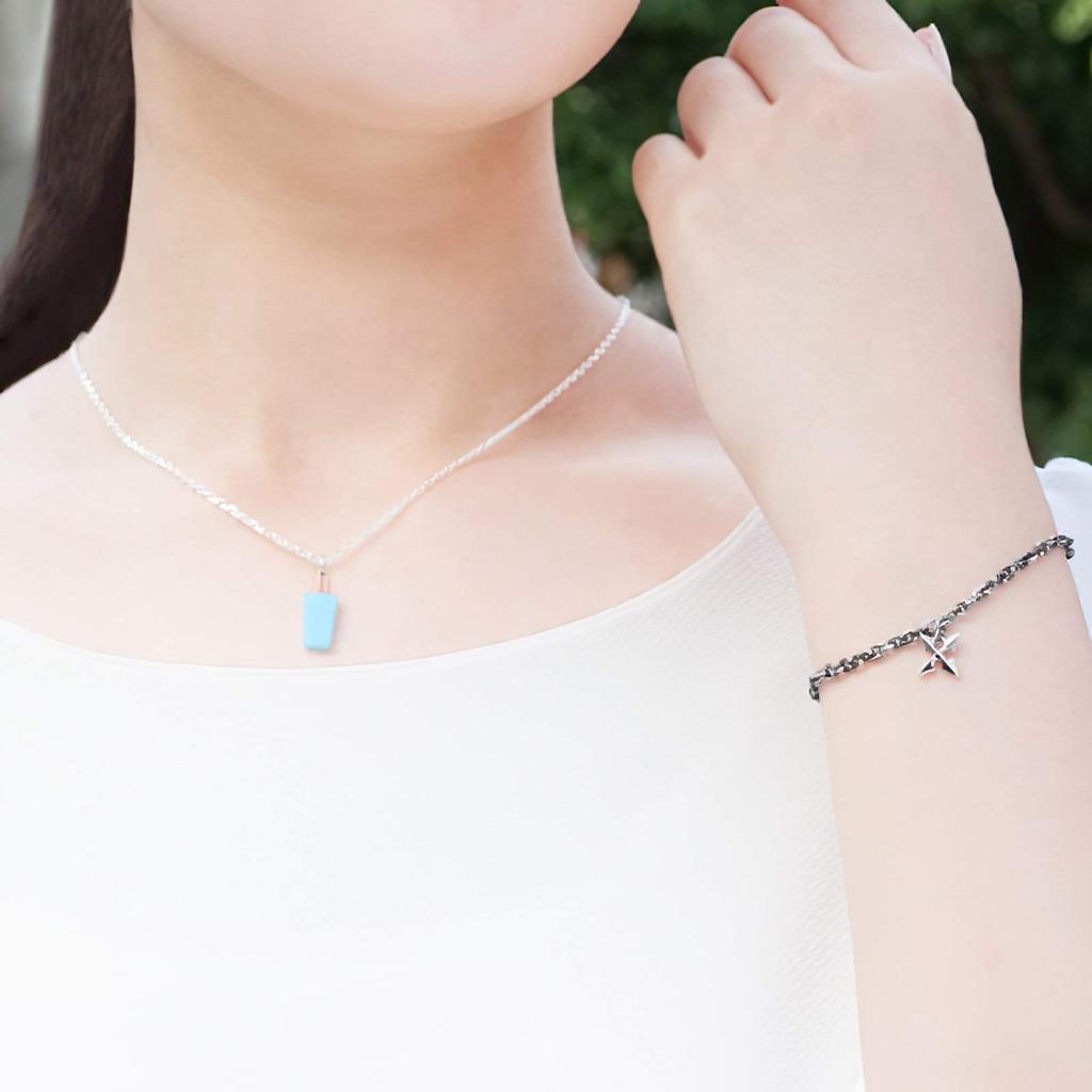 Kingdom Hearts Goods Salt Silver Accessories Jewelry Present [U-Treasure] Necklace/Sea Ice/Necklace NDKH-313