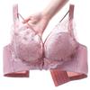 Плюс размер бюстгальтер пуш-ап сексуальное женское белье женские кружевные бюстгальтеры с полным покрытием беспроводной бюстгальтер CDE Cup