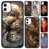 Легендарный Чехол для Телефона с Китайским Драконом Для iPhone 17 Air 16 pro max 15 14 plus 12 13 Чехол-накладка coque