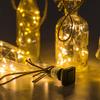 5pcs Solar Powered Copper String Lights 20 LED Fairy Lights New Copper Wire String  Wine Bottles