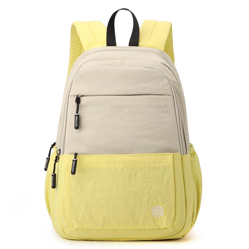 Женская сумка Уличный рюкзак контрастного цвета Студенческий школьный рюкзак Дорожная сумка