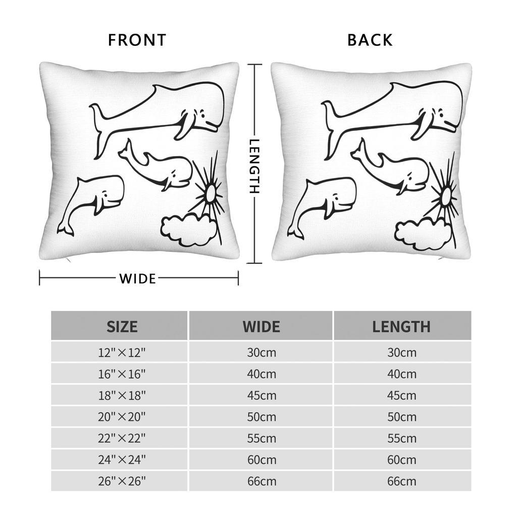 Rock Extremoduro Band Whales and Sun Pillow Cover Square Cushion Cover Fashion Pillow Case For Sofa Bedroom Home Decor