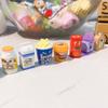 5Pcs Cute Mini Dollhouse Supermarket Food Snacks For Doll Kitchen Accessories