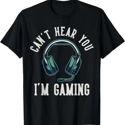 Не слышу тебя, я играю _ Я не слышу тебя, я играю Футболка