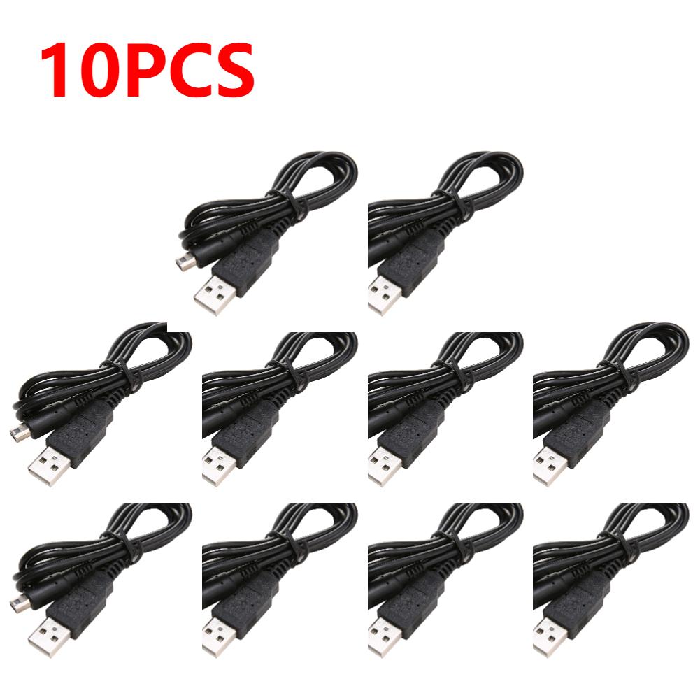 1-10 шт. 1 м USB-кабель для передачи данных, зарядки, питания для DSi NDSI 3DS 2DS XL/LL New 3DSXL/3DSLL 2dsxl 2dsll, игровой кабель питания