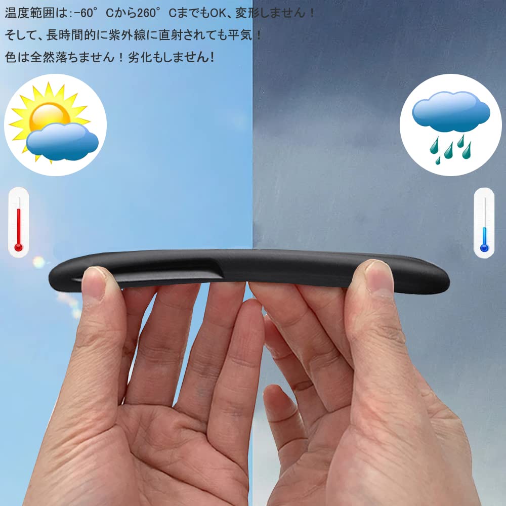 Автомобильные аксессуары для экстерьера Защита двери автомобиля Набор из 6 штук Защита от царапин Защита зеркала заднего вида Боковая