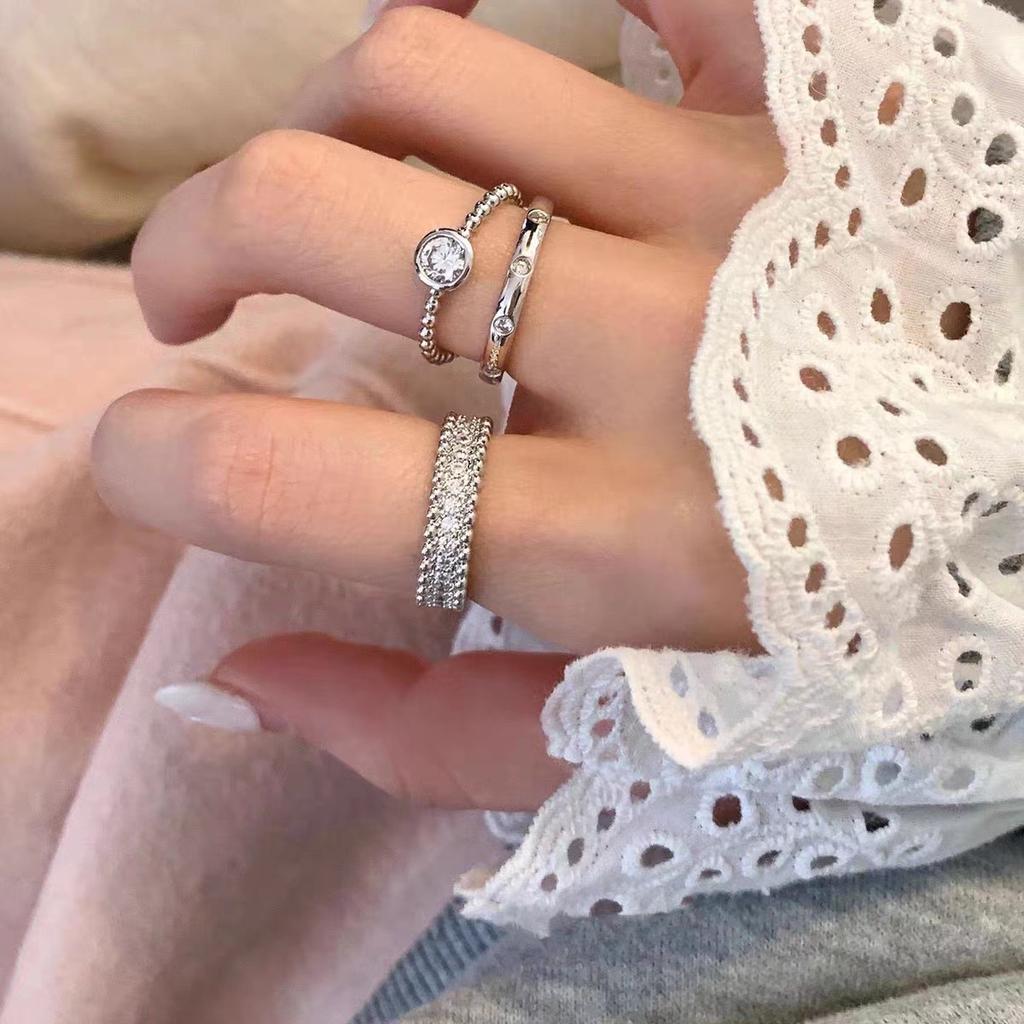 Кольцо «Планета» вдовствующей императрицы для женщин, легкая роскошь, ниша, изысканный циркон, открытое кольцо на указательный палец, модное кольцо