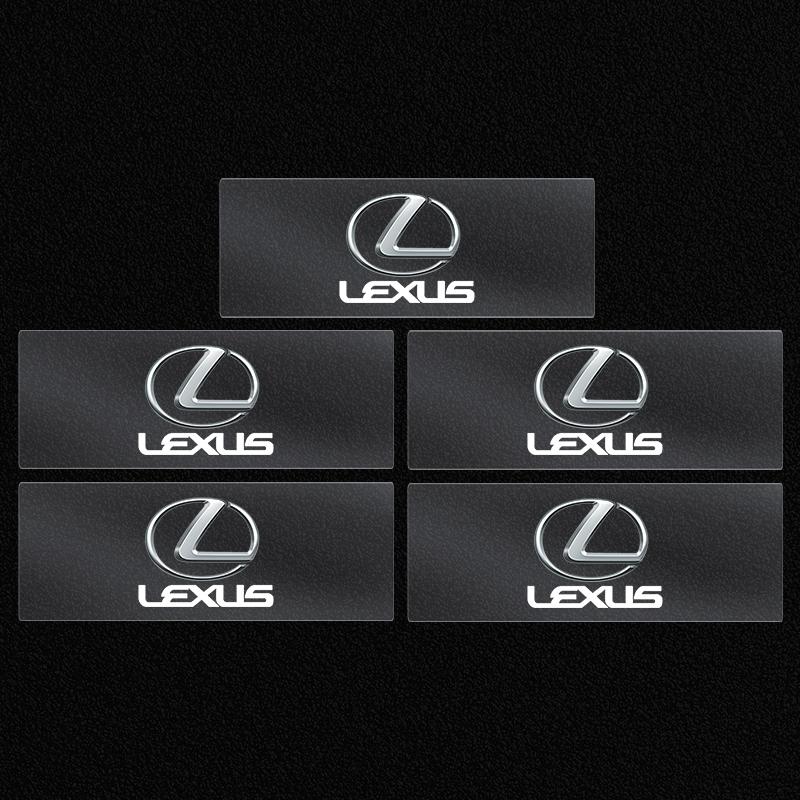 BJYL6 Interior Stickers Car Interior Dekoration Stickers Badges Auto Styling For Lexus F-SPORT ES RX NX LS UX LM LX GX LC RZ IS CT GS