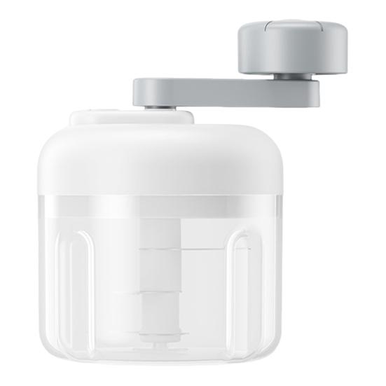 Garlic Chopper Manual Garlic Grinder Garlic Crusher Hand-Cranked Food Processor Mincer Tool for Kitchen Gadgets