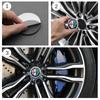 56mm Car exterior decoration wheel hub patch cover Badge Logo For Alfa Romeo giulia stelvio giulietta 159 147 156 166 Accessorie