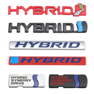 Автомобильная наклейка, эмблема, авто значок, наклейка для Hybrid Synergy Drive, буква Prius Camry Rav4 Crown Auris Honda Focus Toyota Styling