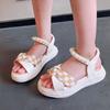2023 Summer New Girls' Sandals Children's Soft Bottom Princess Sandals Children's Casual Beach Shoes
