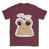 Pou Sad T Shirt Unisex Cotton Clothing Printed Crewneck Short Sleeve