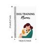 Dog Training Planner Notebook: Spiral-Bound Training Plan Journal With Illustrated Guide To Dog Behavior And Habits Gifts