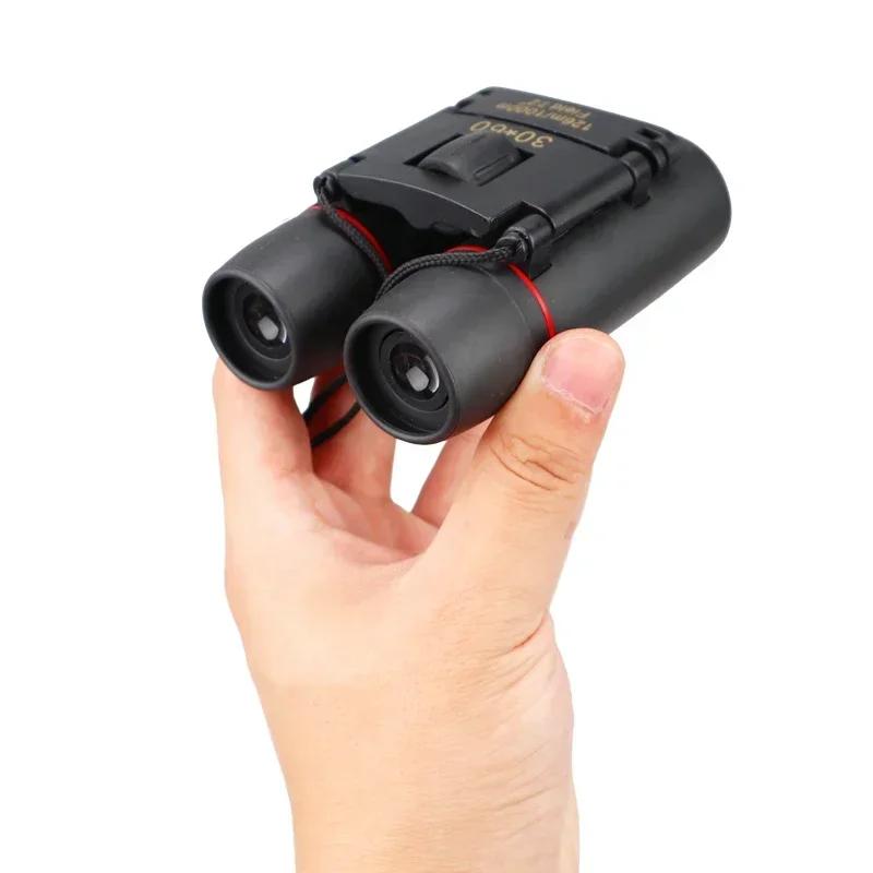 Детский телескоп 1000м 30x60 Компактный зум-бинокль Телескоп Удаленный Складной Мини-телескоп Кемпинг На открытом воздухе