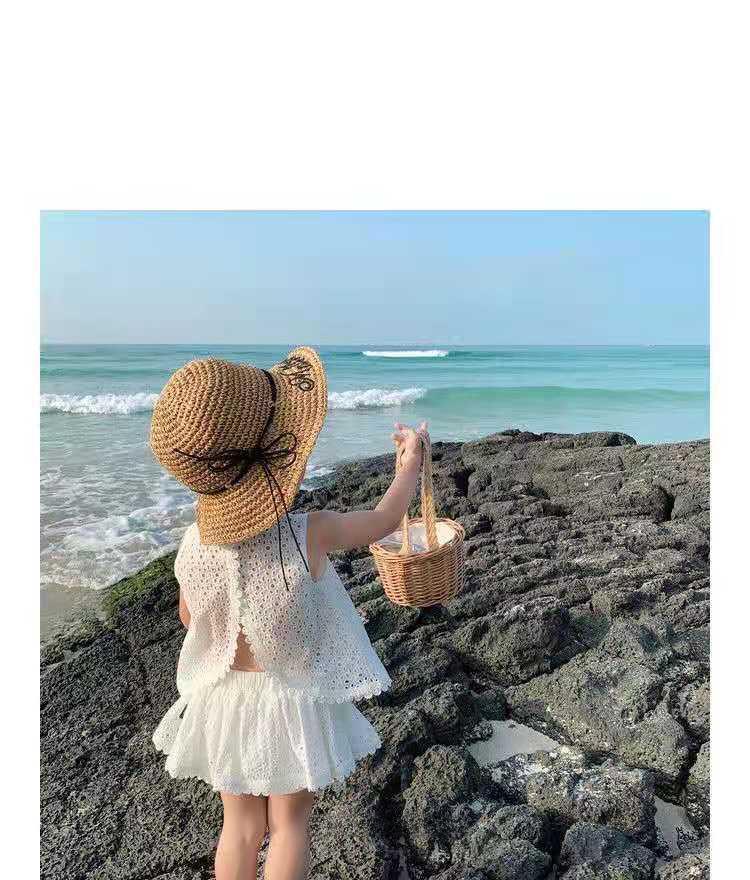 Летний комплект из хлопка для девочек: жилет с открытой спиной и шорты - комплект из 2 предметов