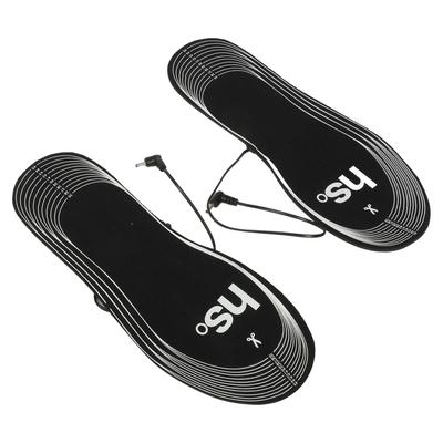 1 пара греющих стелек электрические стельки 4,5 В с батарейным питанием мягкая термостелька из углеродного волокна грелка для ног с ремешком для батарейного блока