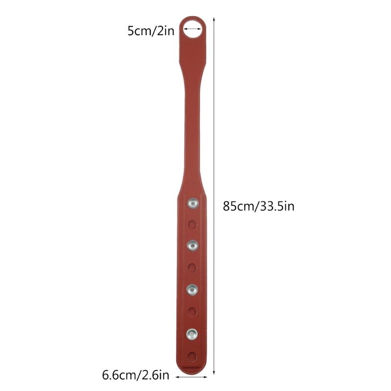 Adjustable PU Leather Cello Endpin Holder Spikes Floor Protector Endpin Stopper for Home End Pin Rest Cello Non-slip Pad