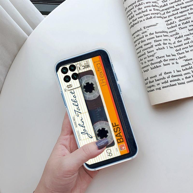 RP9 Boombox Tape Vintage Transparent Phone Case for Samsung Galaxy A04 A04S A14 A23 A34 A54 M23 M33 M52 M53
