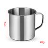 6Pcs Outdoor Camping Hiking Tea Mug Cup Stainless Steel Coffee Cup