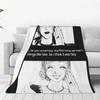 Nana Osaki And Hachi Blankets Fleece Autumn/Winter Anime Manga Breathable Soft Throw Blanket for Home Couch Plush Thin Quilt