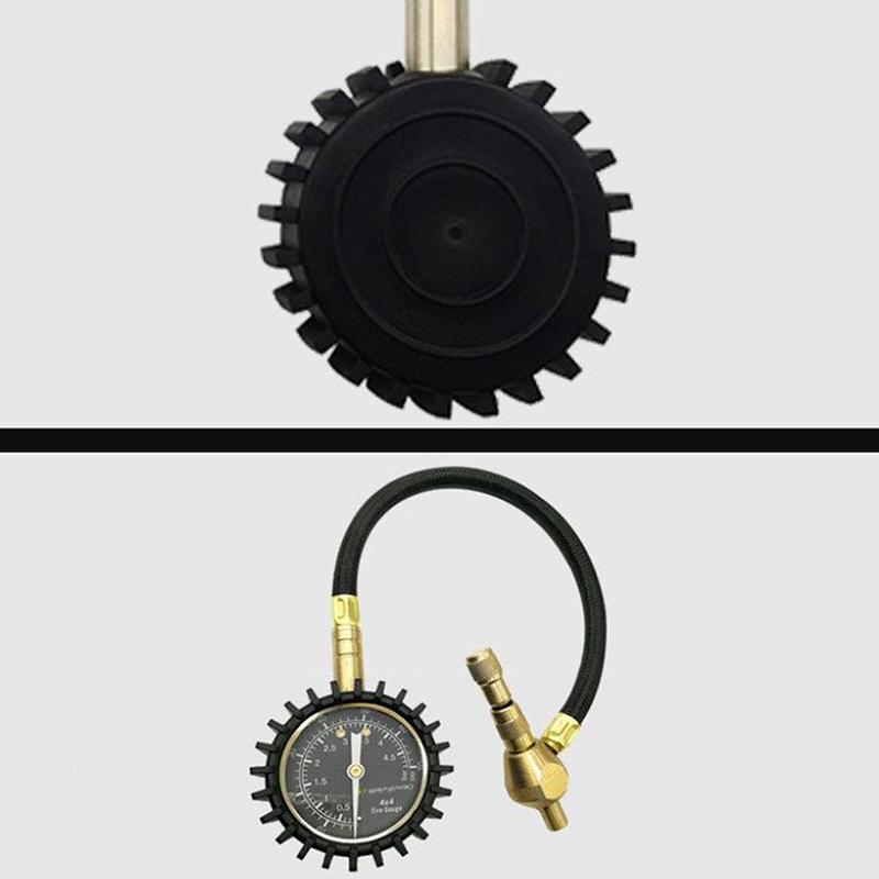 75Psi Auto Tire Tyre Rapid Deflator Pressure Gauge Meter Tool Metal Manometer Barometers Tester Meter For Truck Motorbike